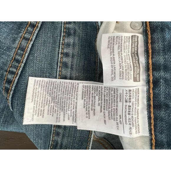 Mens Levis 559 Jeans 32x29 Relaxed Straight Leg Medium Wash Denim Pants 5 pocket - Picture 12 of 16